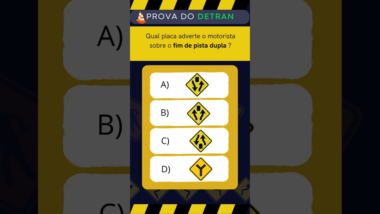 simulado DETRAN 2025, revis&atilde;o para a prova do detran 2025