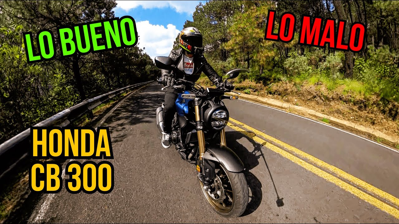 Es una gran opción y pocos lo saben 🤯HONDA CB300 PROS Y CONTRAS