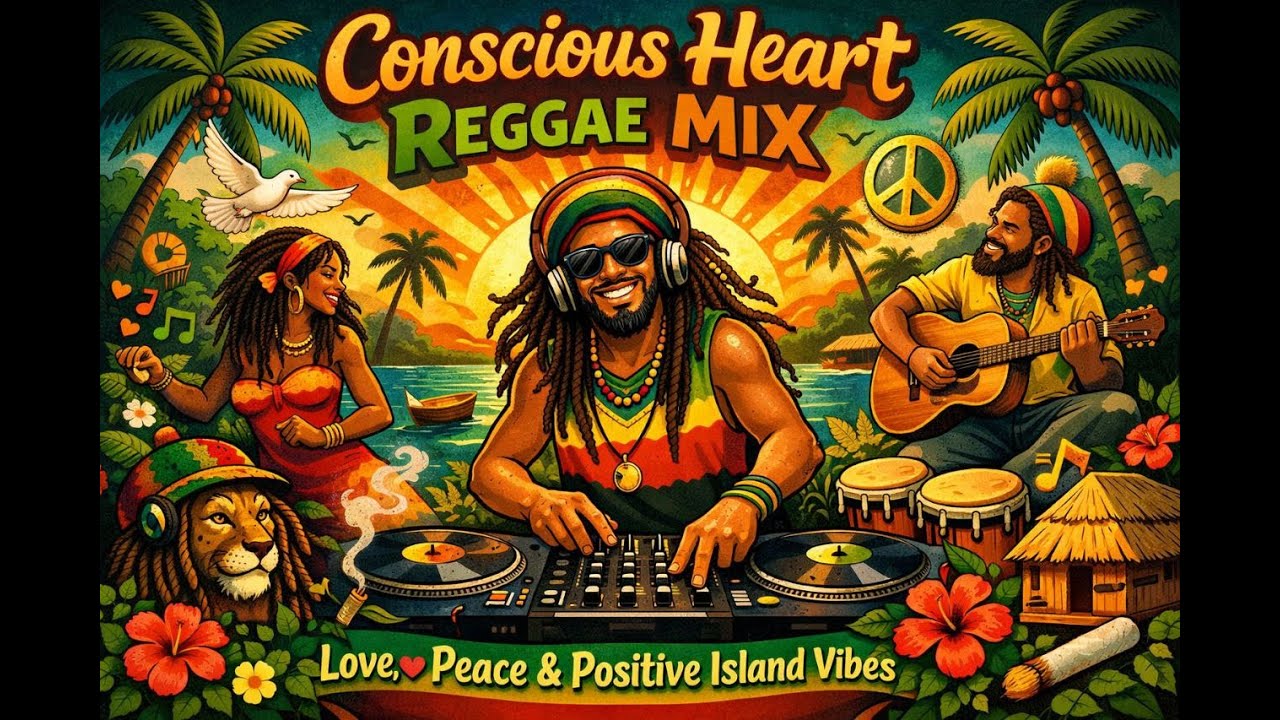 Conscious Heart Reggae Mix 🌞 Love, Peace & Positive Island Vibes