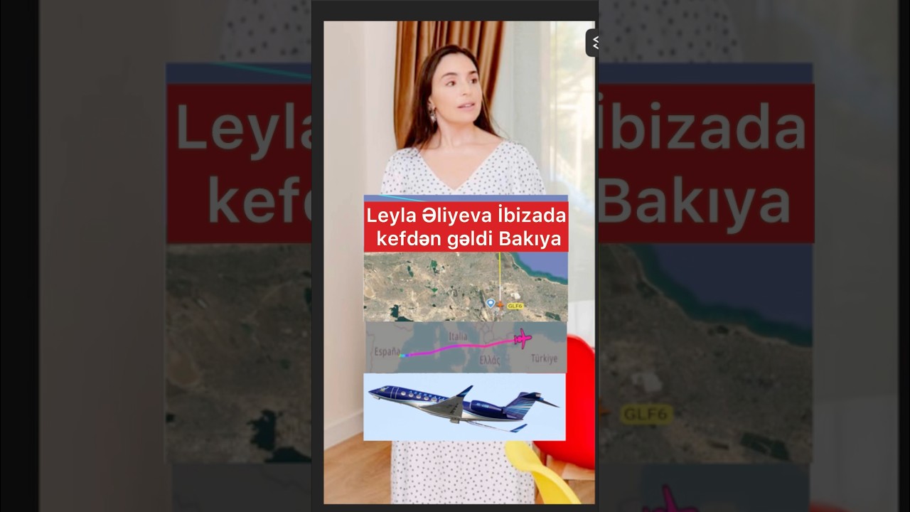 İbizanı su basdı, Leyla Əliyeva qayıtdı Bakıya