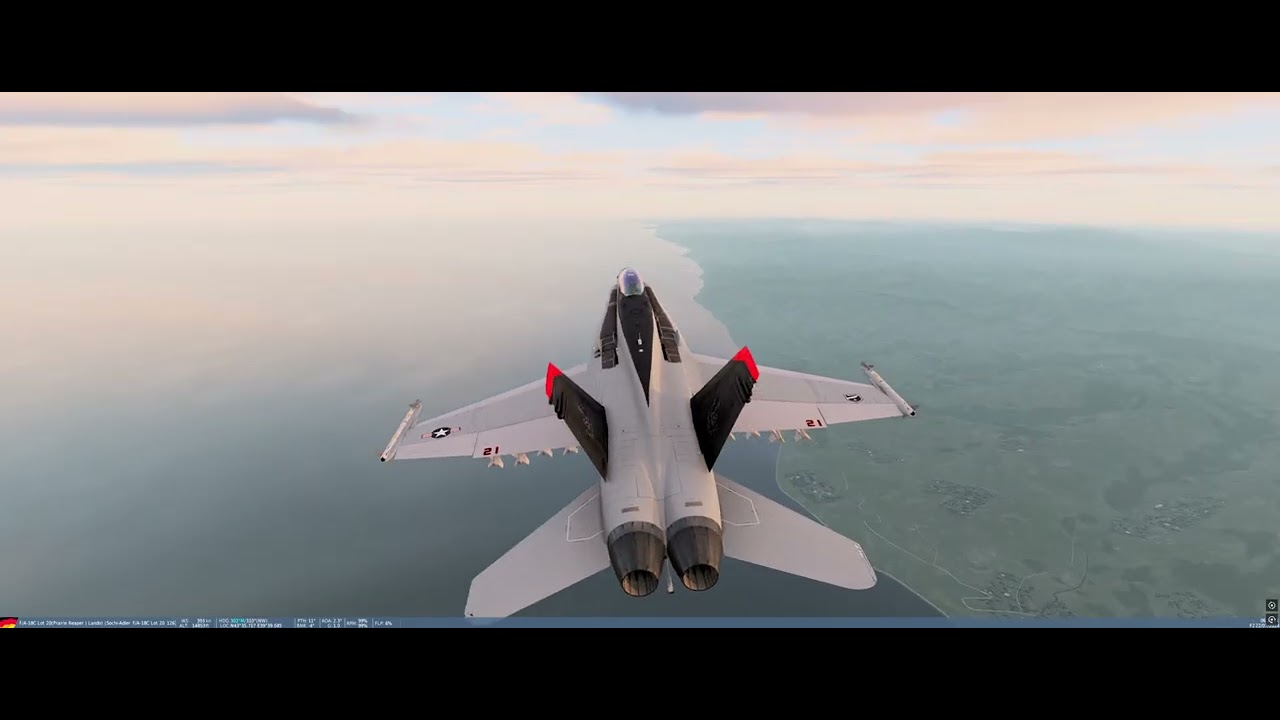 My First Flight on @HighAlphaHooligans World Tour Public Server!