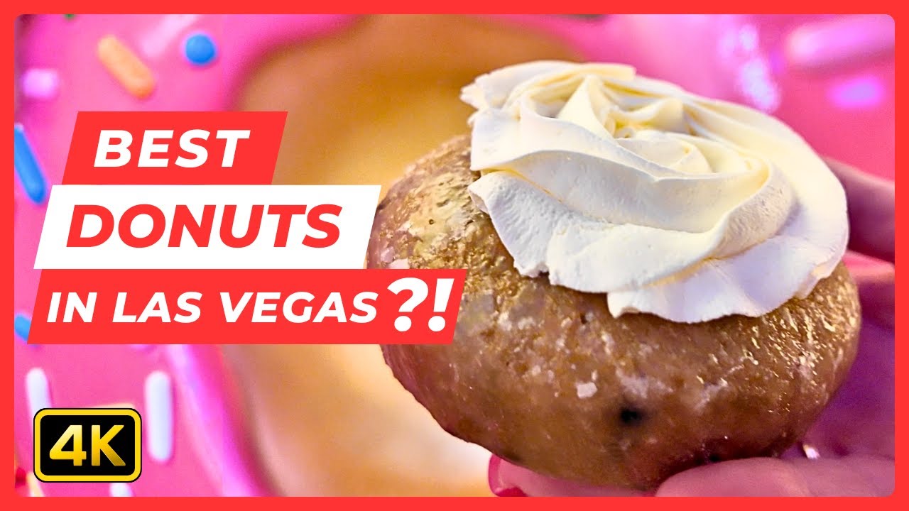 FAMOUS 😍 MUST TRY DONUTS 🍩 IN LAS VEGAS | Pinkbox Doughnuts