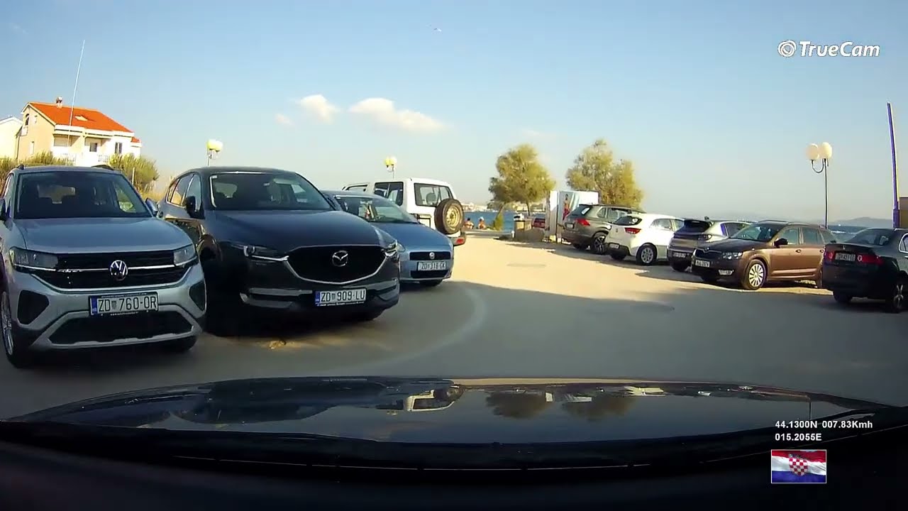 Zadar : Puntamika - Borik 🚙 Vožnja uz Vitrenjak ⛱️ Uskok , pa uz hotel President do Pizzerie Congo
