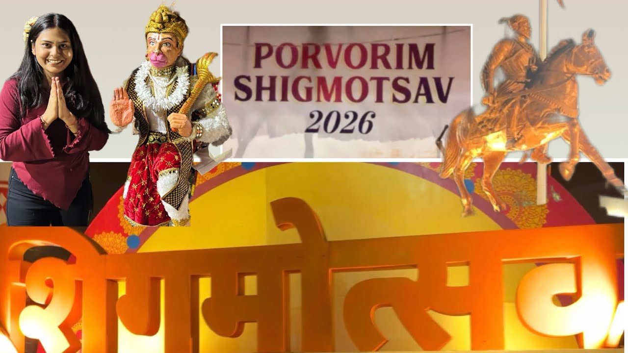 SHIGMOTSAV 2026 GOA🎉  #goa #shigmotsav  #travel #abhima24 