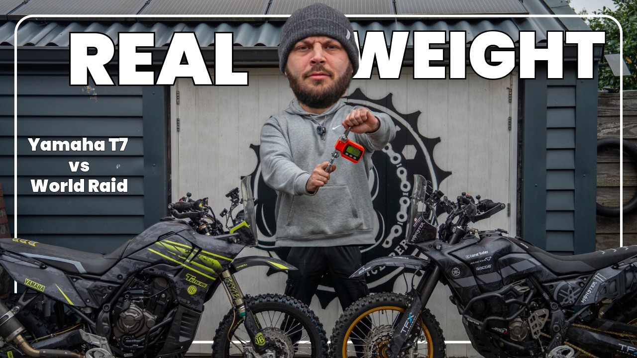 Race Ready Weight Results of the Ténéré 700 World Raid