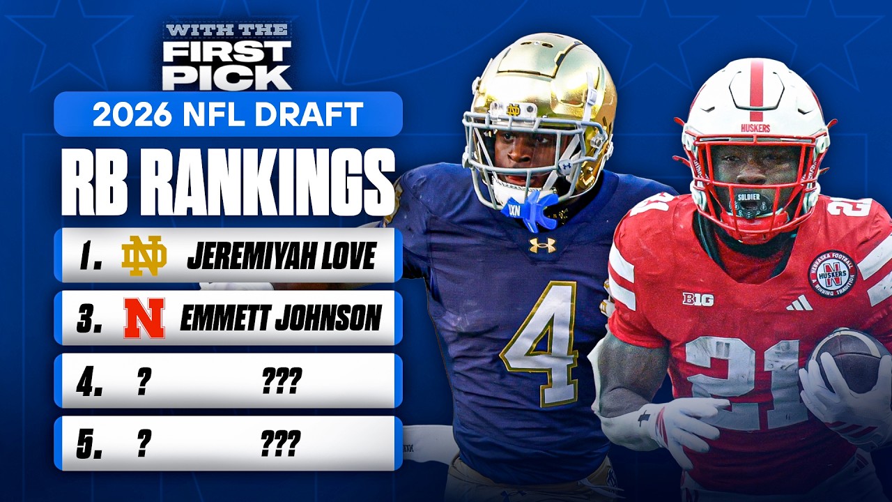 FINAL 2026 NFL Draft RB Rankings: Our Top 5 Prospects At The Position