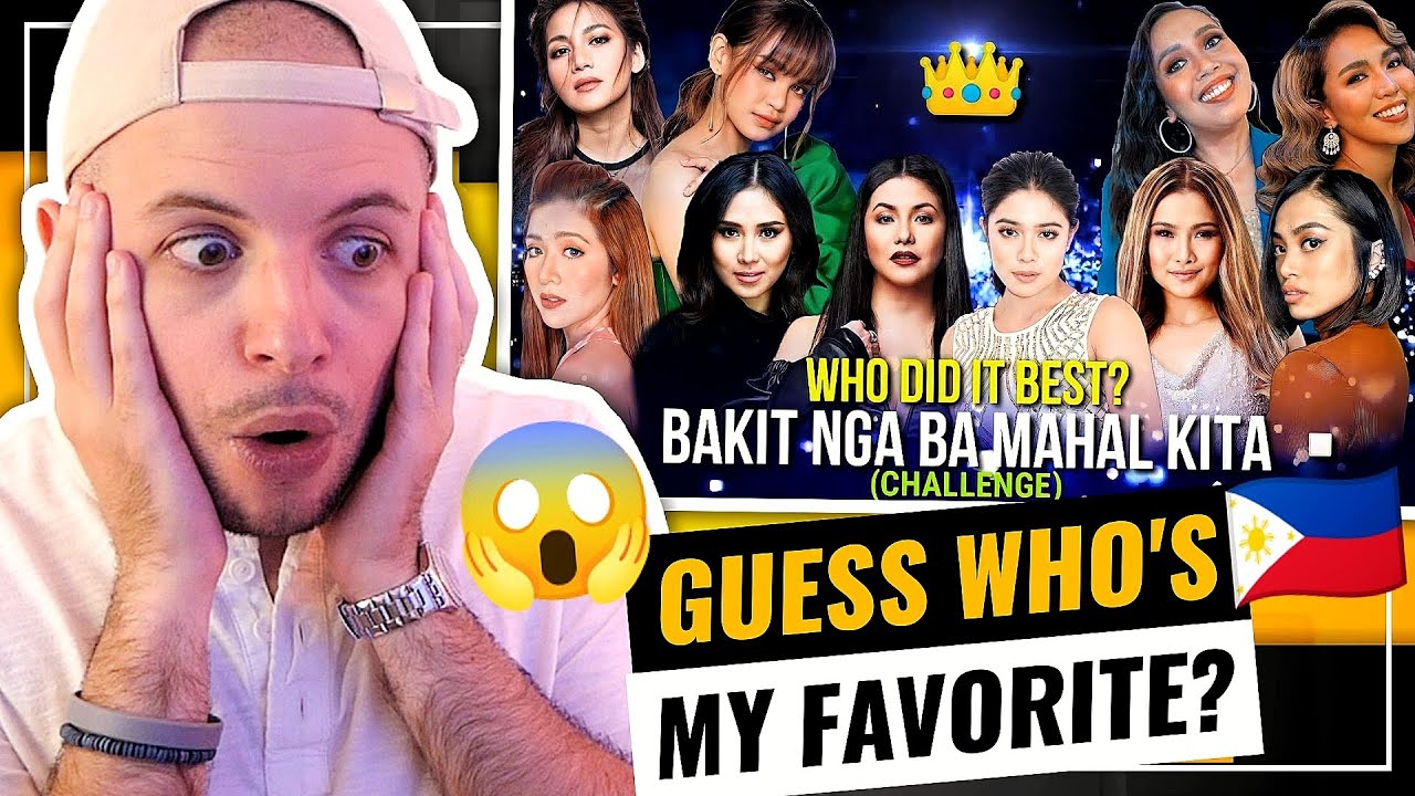 Bakit nga ba mahal kita? (CHALLENGE) | Who sang the CLIMAX best? Regine, Sarah... | HONEST REACTION