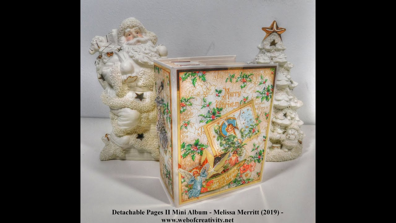 Detachable Pages II Mini Album VIDEO tutorial