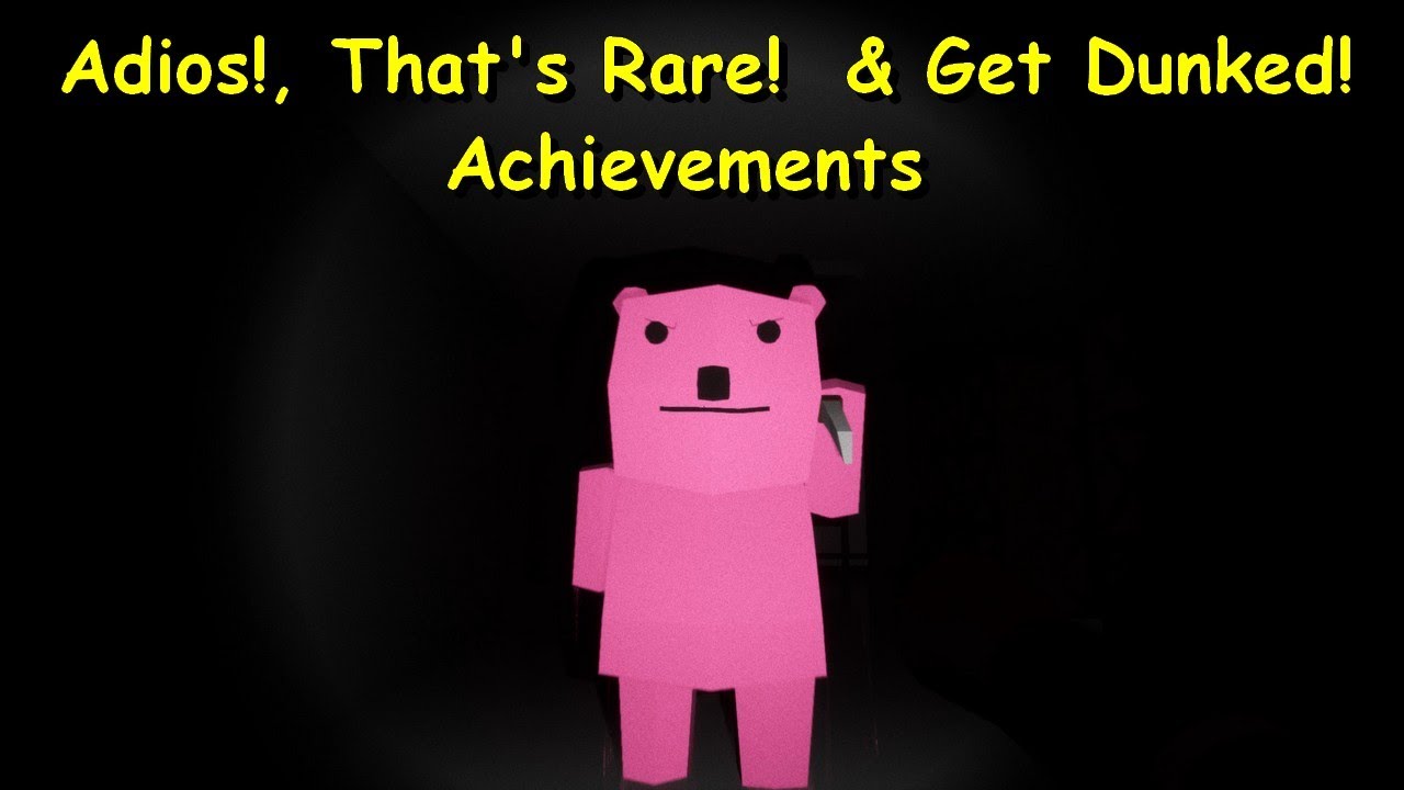 Adios!, That's Rare! & Get Dunked! Achievements in Strange Terror From Beyond The Stars V1.6.1 #02