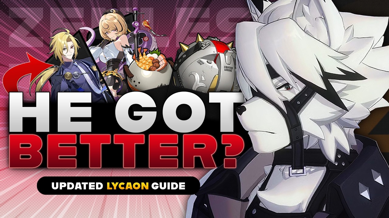 His Buffs Are...?! COMPLETE Updated Lycaon Guide | Best Teams, Disk Drives, Weapons | ZZZ 2.6