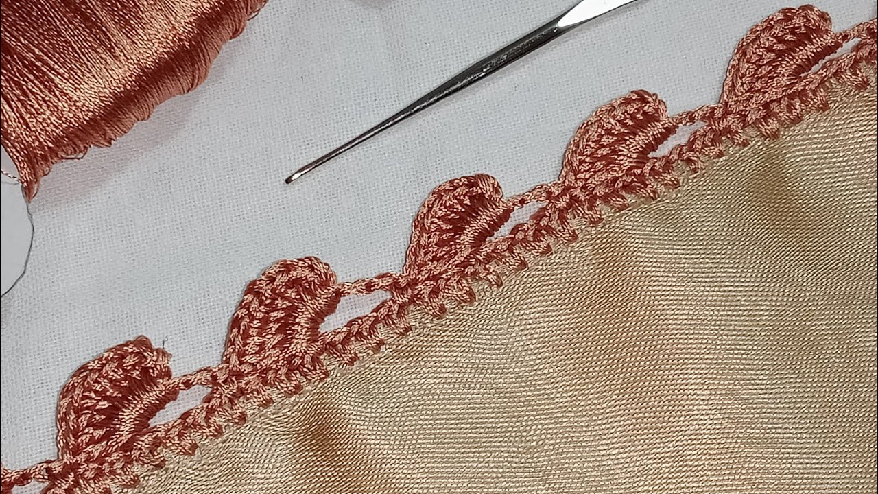 crochet lace#💞crochet border#💓crochet dupattta 💞border#crochet tutorial#💓💞💓