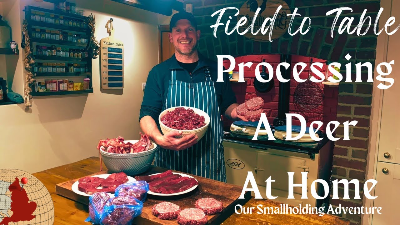 How To Skin & Butcher A Deer At Home - Step by Step Tutorial | UK Smallholding Life