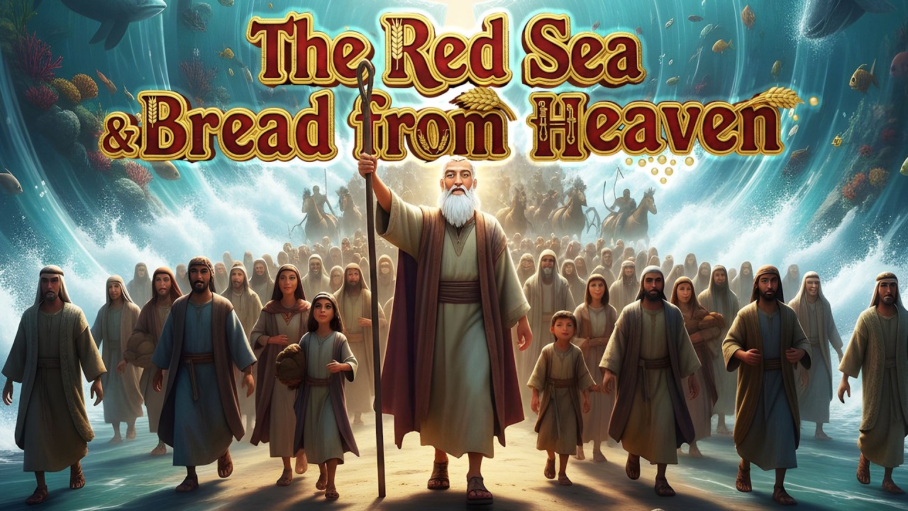 The Red Sea Miracle & Bread from Heaven | God’s Power and Provision | #newvideo | Bible Stories