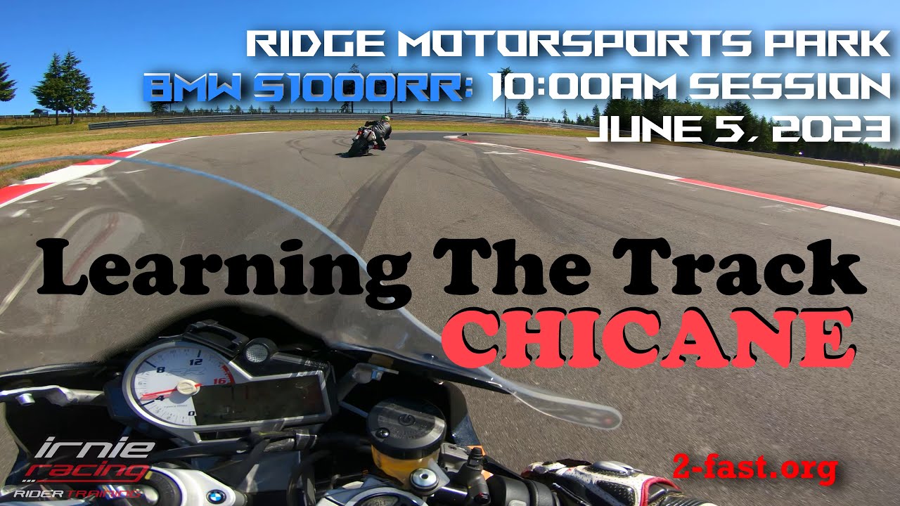 Learning Ridge Motorsports Park Chicane - BMW S1000RR Pro Racer Onboard Commentary 4k30