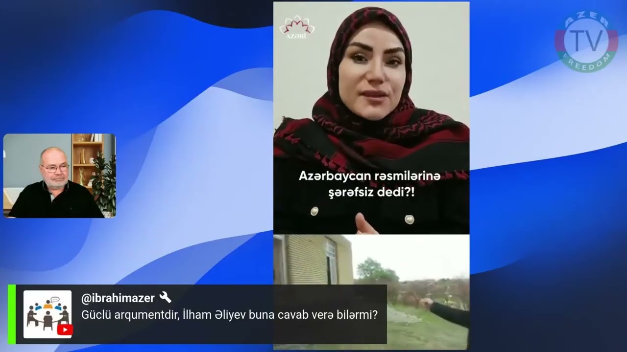 İlham Əliyevin bəyanatına İranlı xanımdan cavab.
