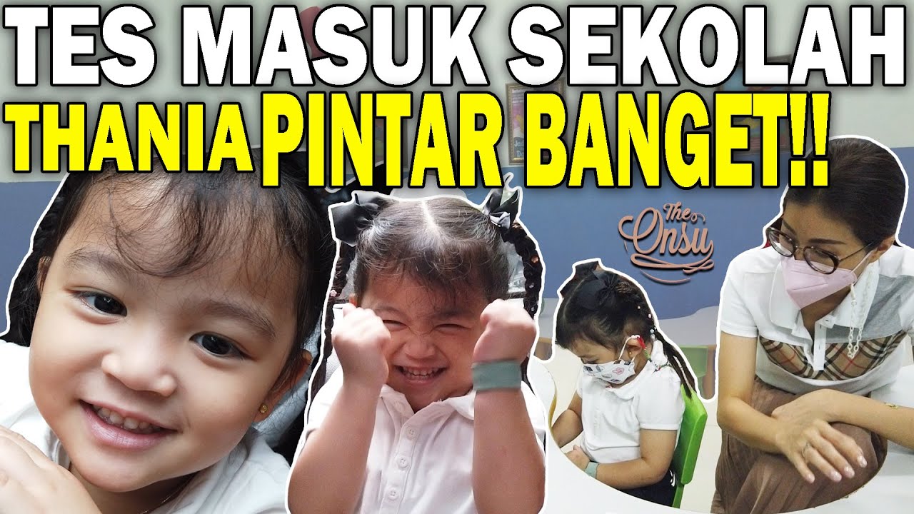 GAK NANGIS‼️ THANIA HAPPY PINDAH SEKOLAH BARU‼️ | THE ONSU FAMILY