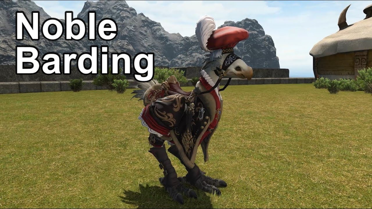 FFXIV: Noble Barding
