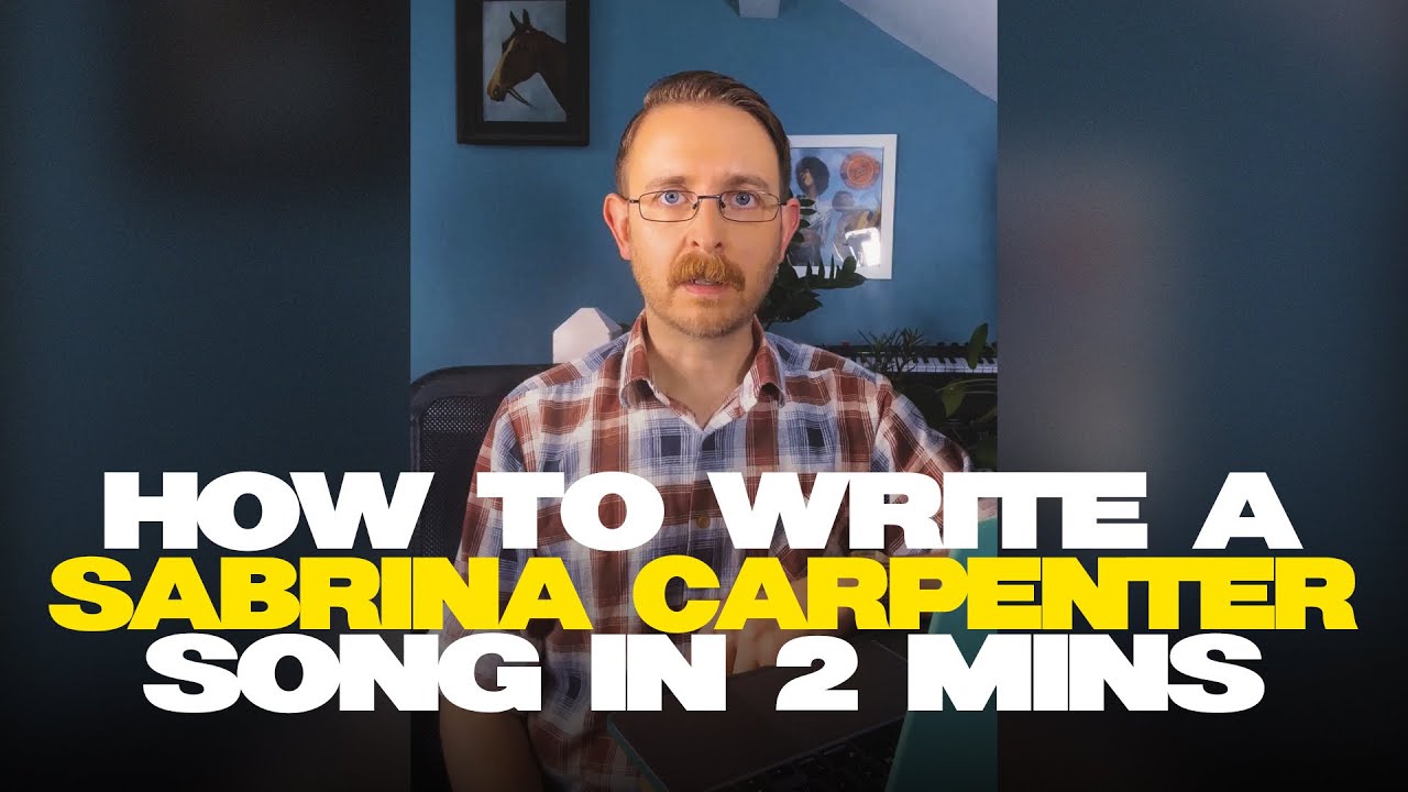 How to write a #SabrinaCarpenter song in 2 minutes