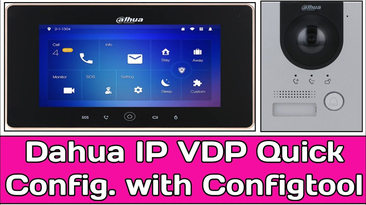 How to Configure Dahua IP VDP with Configtool | Dahua IP VDP Quick Configuration with Configtool