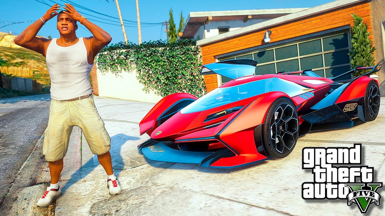 КРАЖА ЭКСКЛЮЗИВНОЙ LAMBORGHINI VISION GT В ГТА 5! ОГРАБЛЕНИЕ ВЕКА ОБЗОР МОДА GTA 5! ГТА 5 МОДЫ MODS
