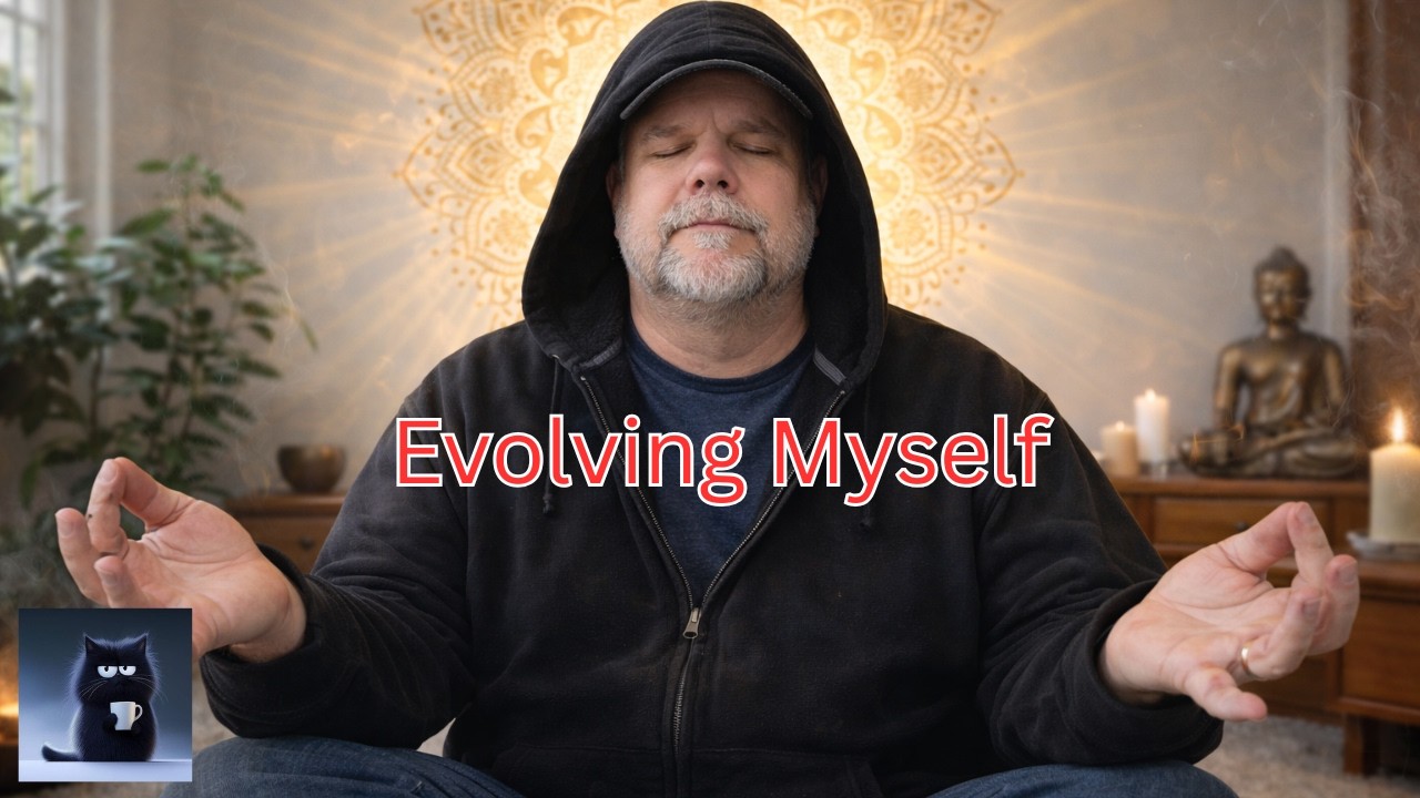Evolving myself, moving forward, and improving oneself.