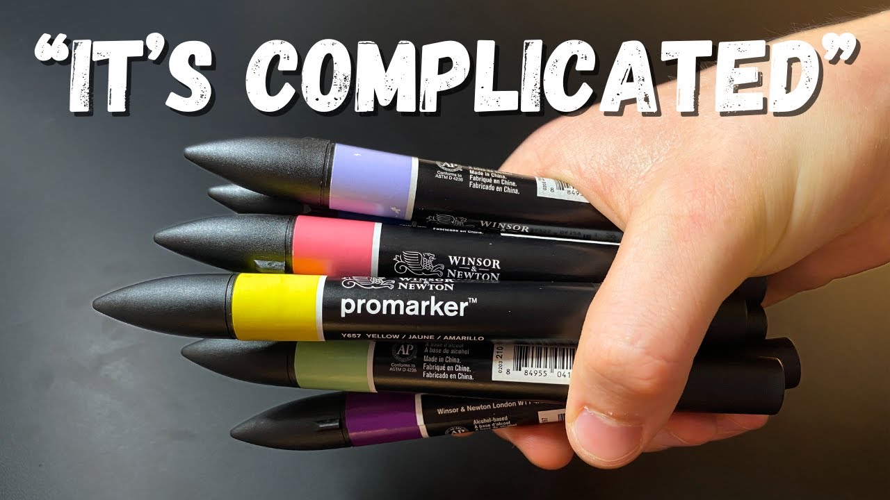 Стоит ли приобретать Windsor и Newton Promarkers?