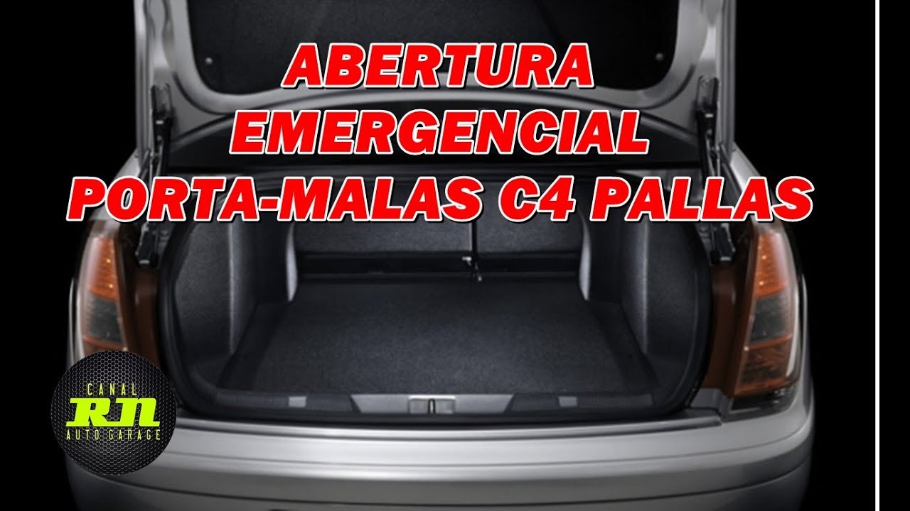 [DICA] - ABERTURA EMERGENCIAL PORTA MALAS C4 PALLAS