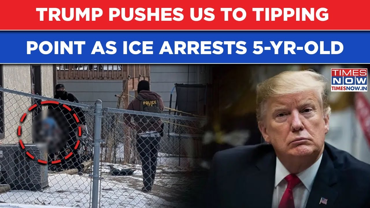 US Erupts Against Trump: 5-Year-Old's Arrest Sparks Massive Outrage| Kamala Harris Flays ICE Terror