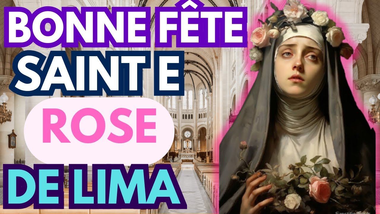 TOUT BOUL KE SAINTE ROSE DE LIMA POTE POUR FÊTE LI 