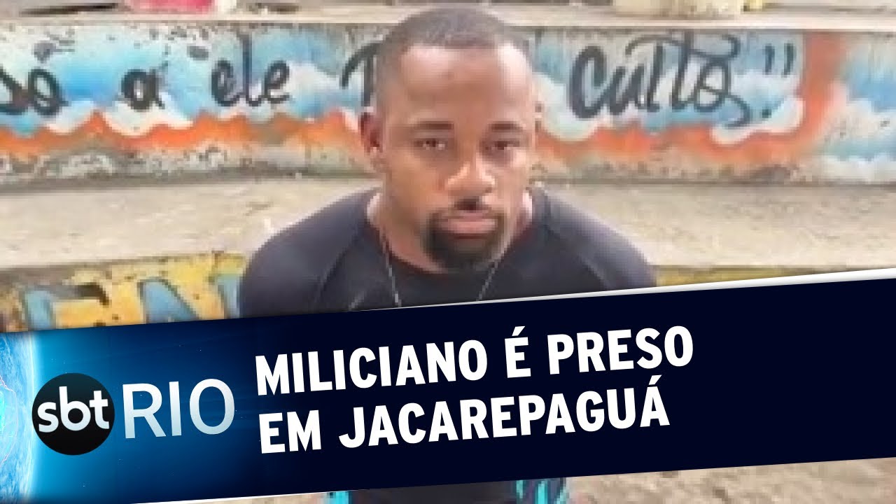 Chefe da milícia é preso em Jacarepaguá