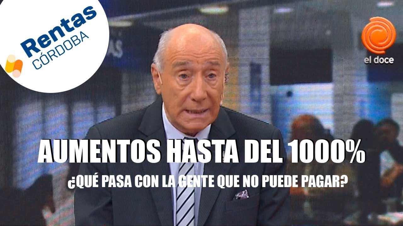 😡Siguen los reclamos por los fuertes aumentos del impuestos de RENTAS en Córdoba - Rentas Córdoba