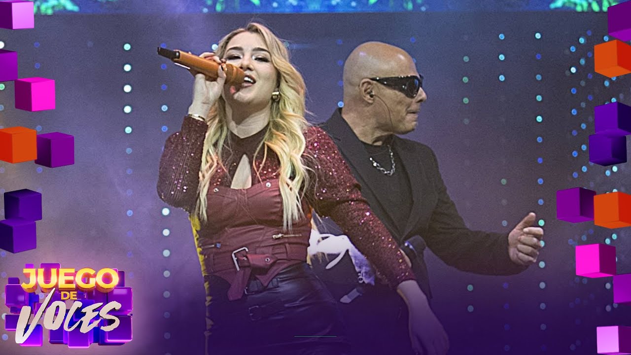 Melenie Carmona y Caló se enfrentan a Erik Rubín y María León | Juego de Voces