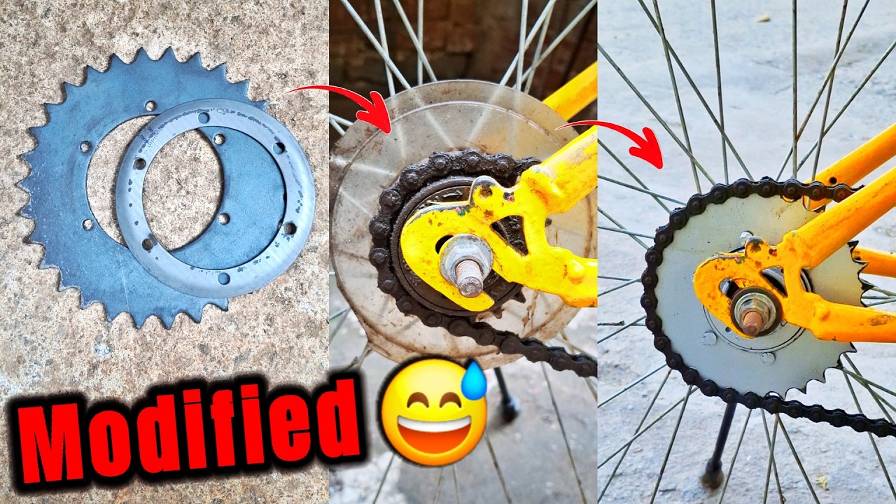 Cycle Big Freewheel Modification ₹50 बचाये 🤑