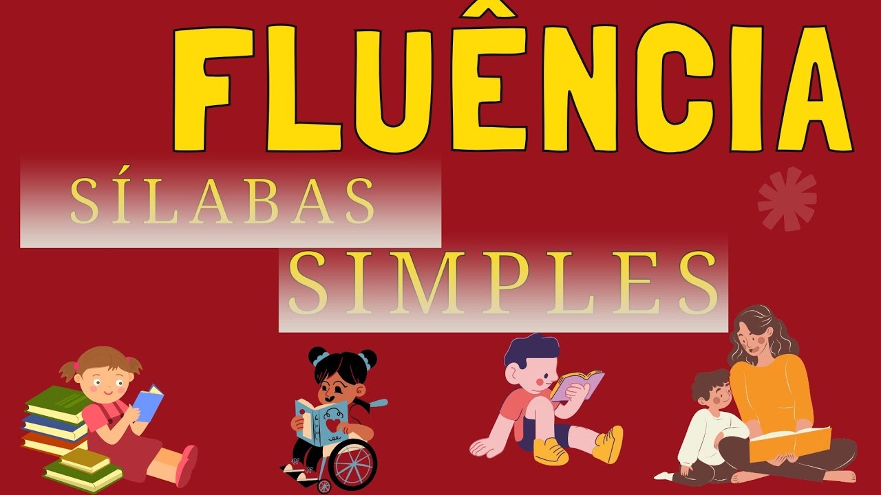 Aprenda a Ler Brincando!  Palavras em Português com Sílabas Simples