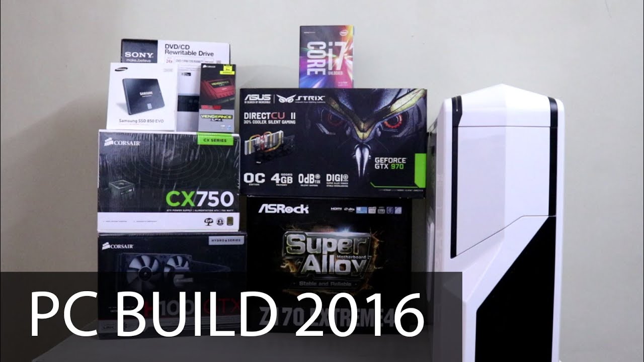 Gaming PC Build 2016 ($1500) - Intel i7 6700K