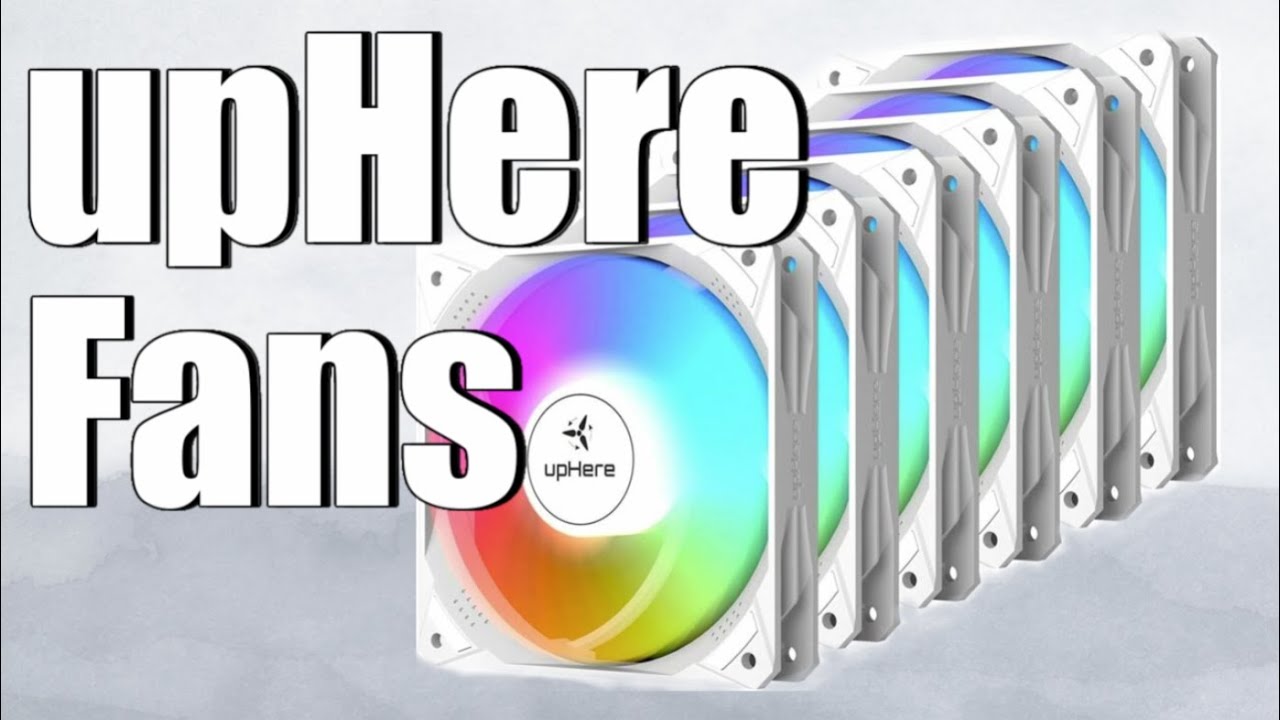 These might be the best cheap RGB fans - upHere RGB Fans (White Edition)