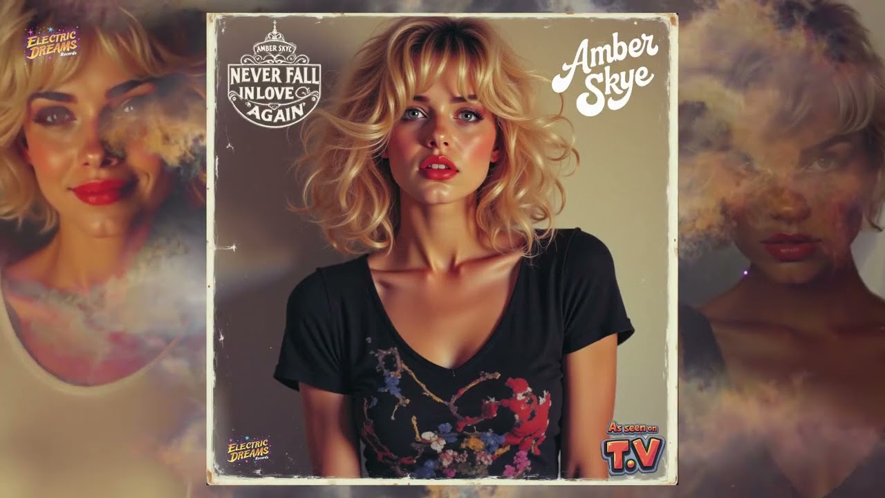 Amber Skye - Never Fall in Love Again | 80´s HITS | #1980s #80s #pop #eurodance #italodisco