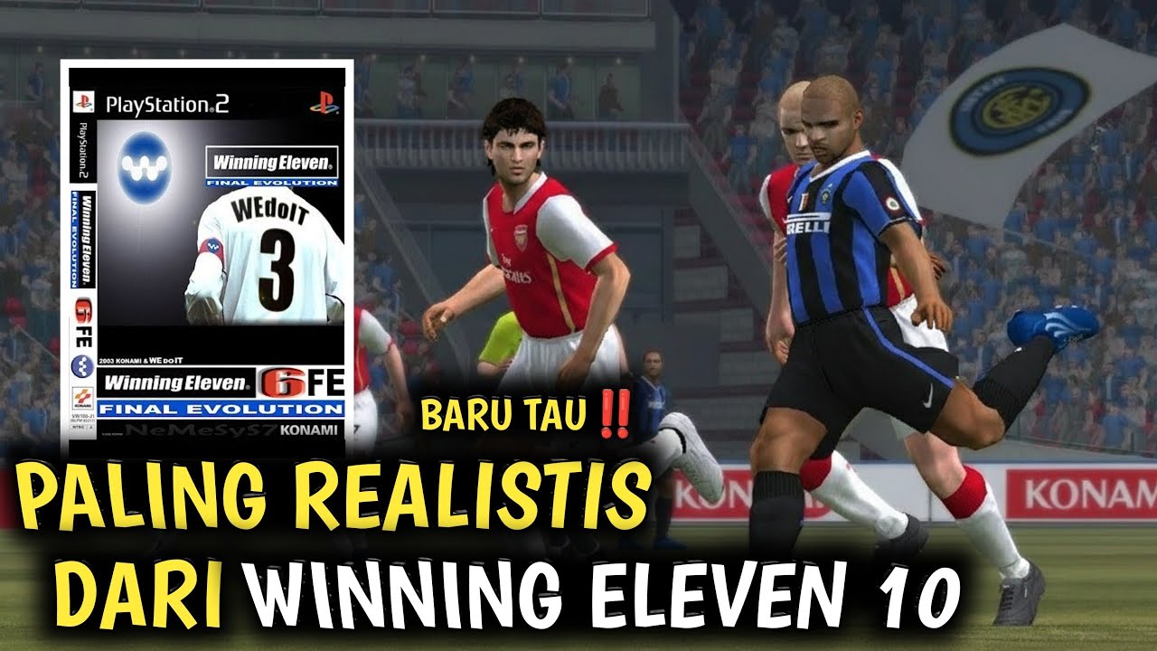 Paling Realistis Tapi Tersembunyi WINNING ELEVEN FE WE DOIT Playstation2