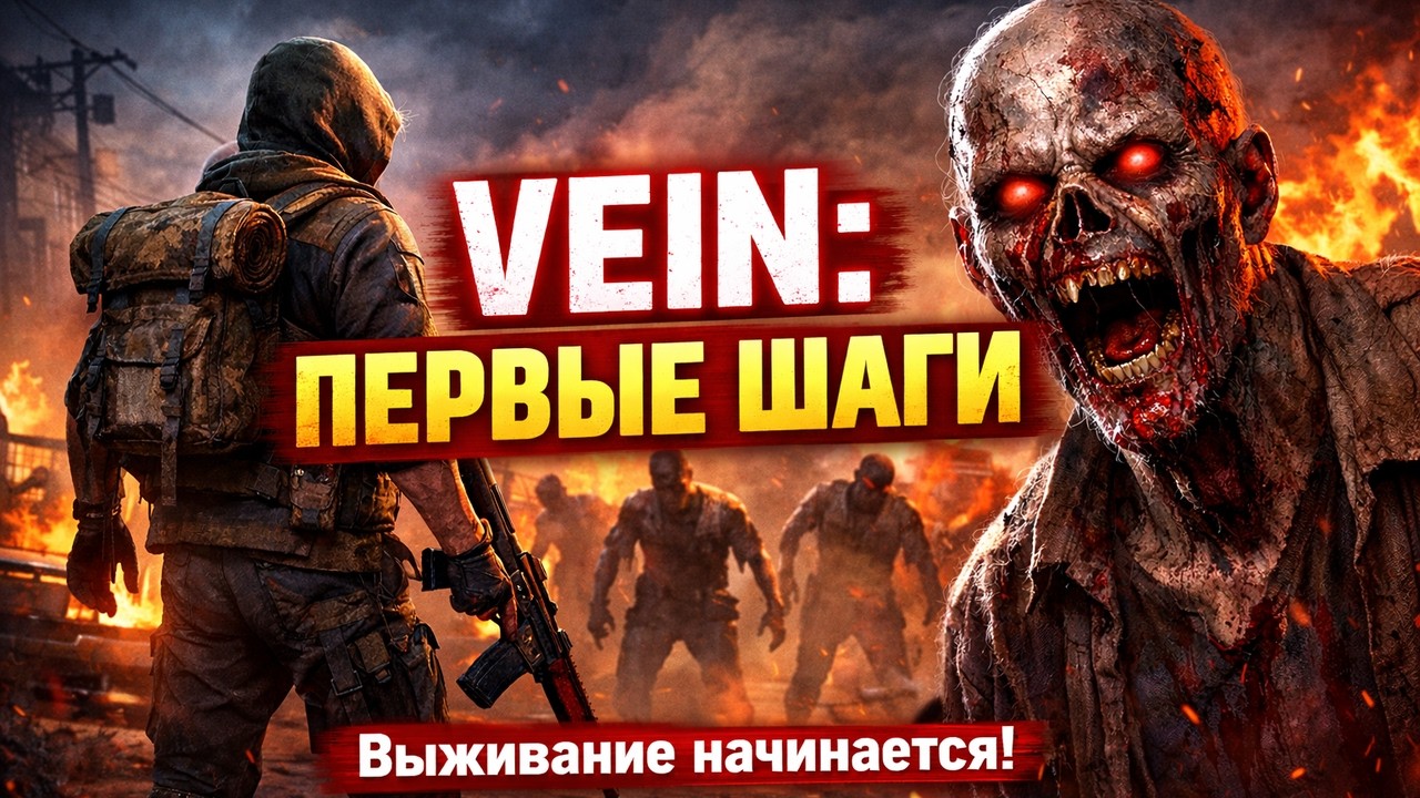 VEIN: ПОЛНОЕ ВЫЖИВАНИЕ! Первый взгляд на зомби‑апокалипсис..