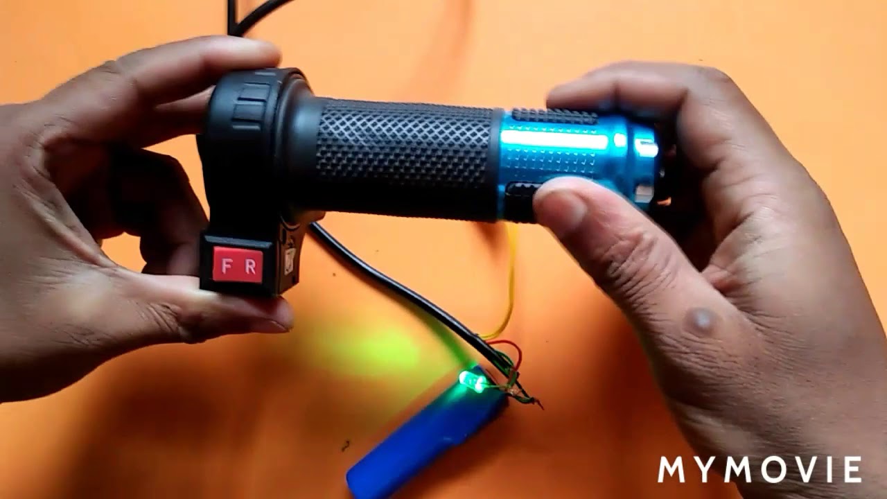 Very simple way to check ebike throttle.