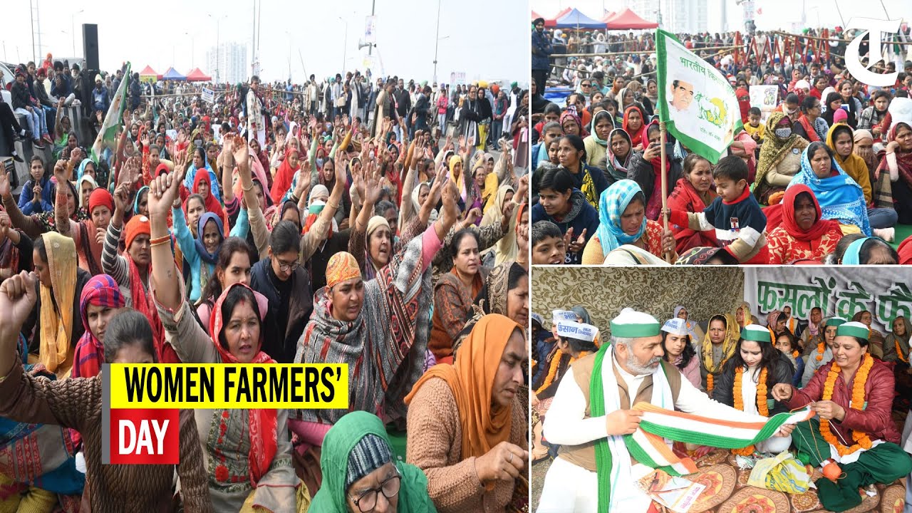 Protesters observe women farmers&rsquo; day to intensify agitation