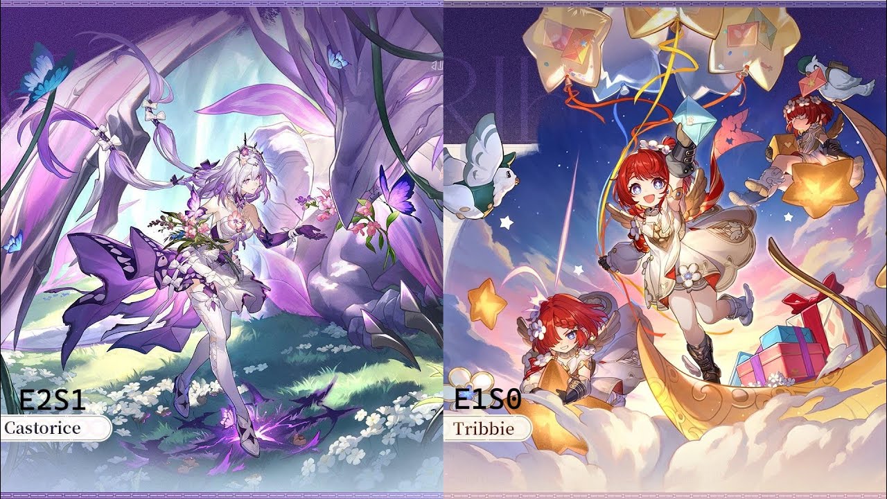 [Honkai: Star Rail] V6 E2S1 Castorice + E1 Tribbie VS 6 Different MOC