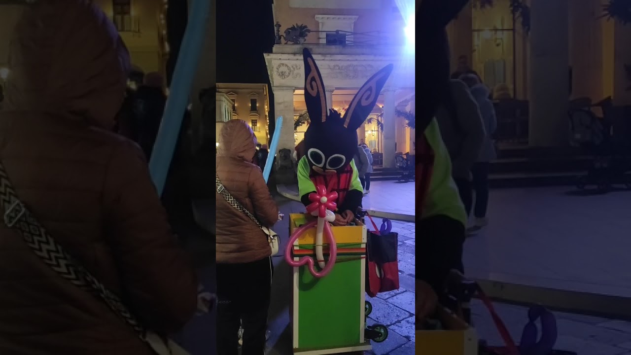 Walking midnight Christmas 2025 