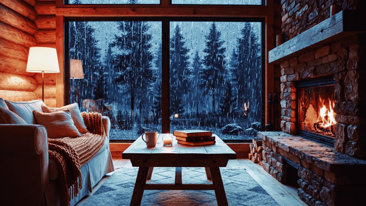 Deep Rain Sounds for Sleep 🌧️ Relaxing Rain Therapy for Stress Relief