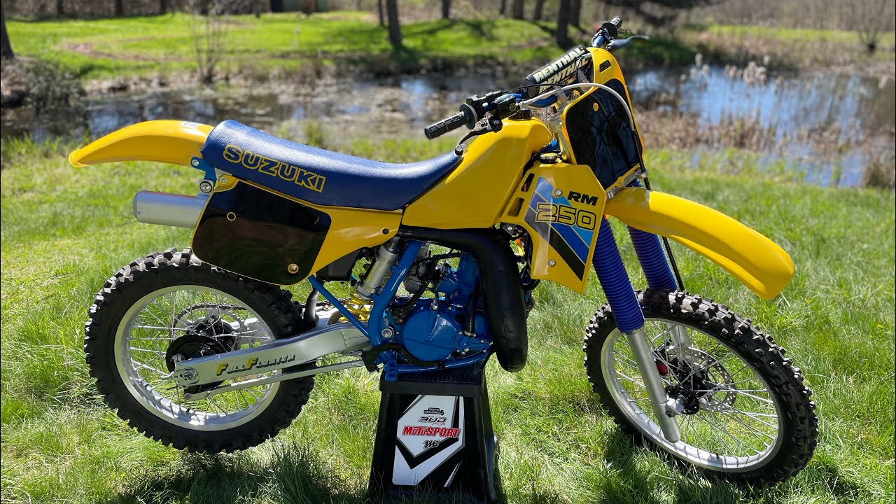 1986 Suzuki RM250 Reveal