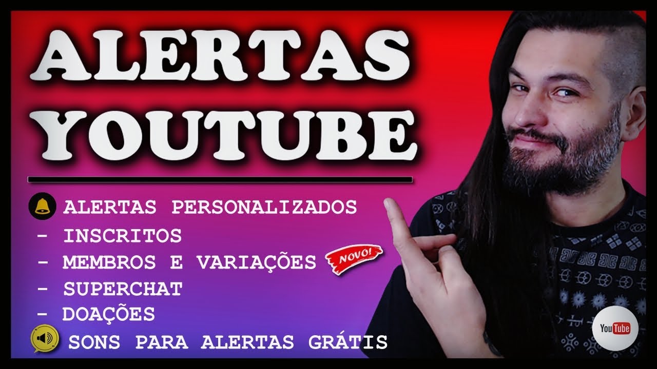 USE NO OBS/ STREAMLABS - COMO CONFIGURAR TODOS ALERTAS NA LIVE DO YOUTUBE