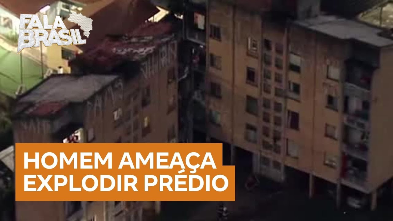 Homem ameaça explodir apartamento com crianças