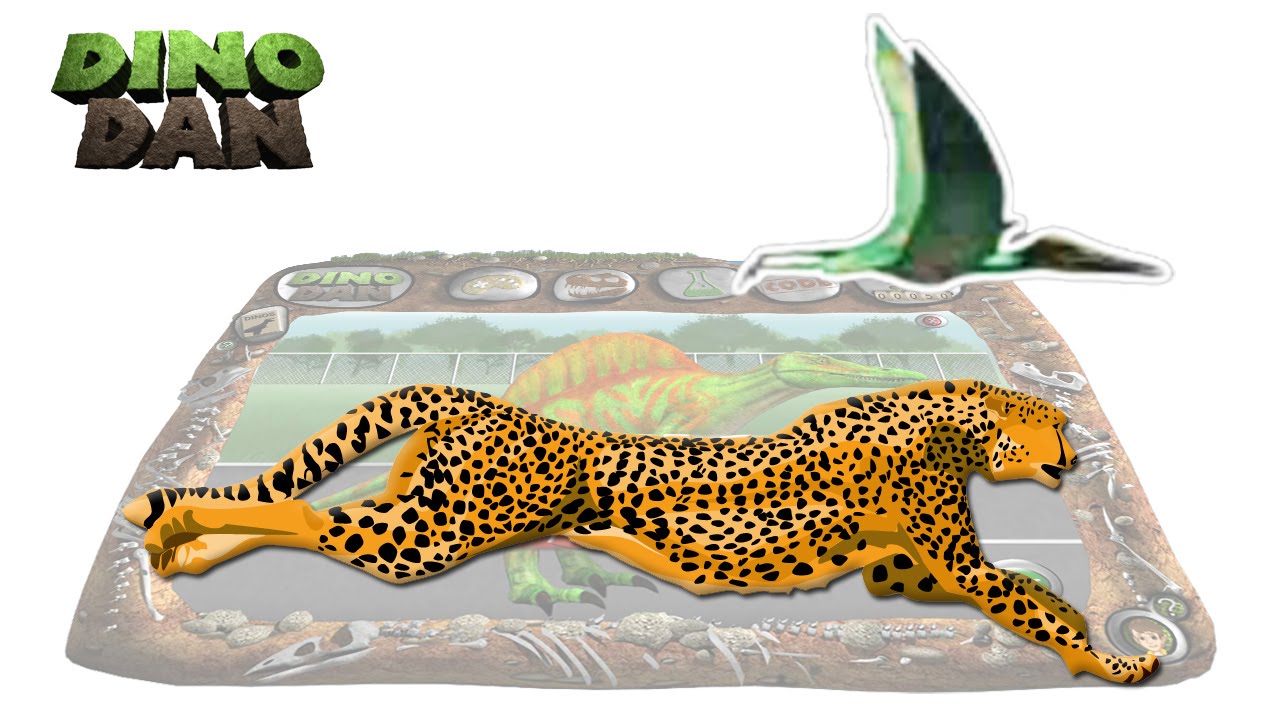 DINO DAN : DINO DUELS #18 - Pterodactylus VS. Cheetah