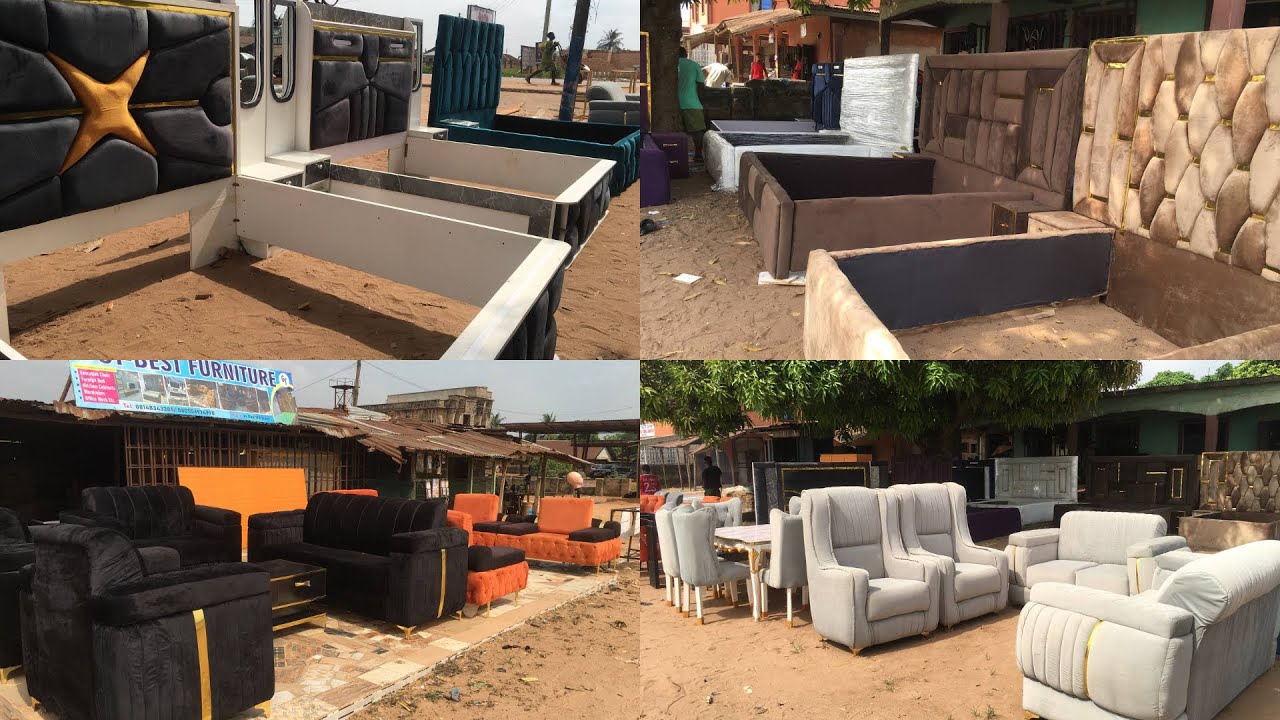 Цены на диваны, кровати, обеденные гарнитуры, шкафы и другую мебель в Бенин-Сити, штат Эдо.