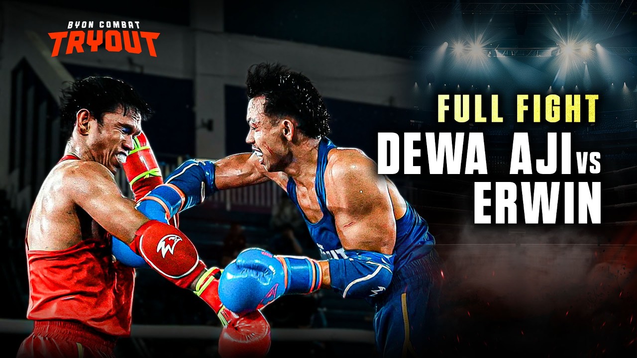 DEWA AJI SUKMA VS ERWIN SIMANGUNSONG (BYON TRYOUT 2 KICKSTRIKING BOUT) FREE FIGHT